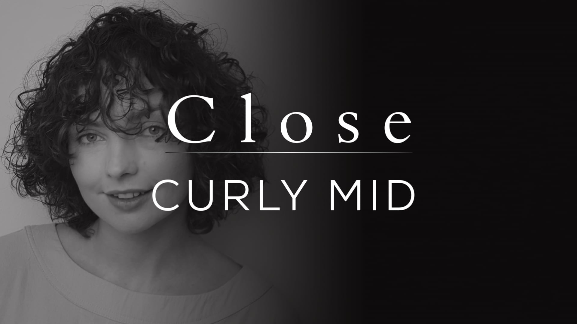 Női hajvágás CURLY MID