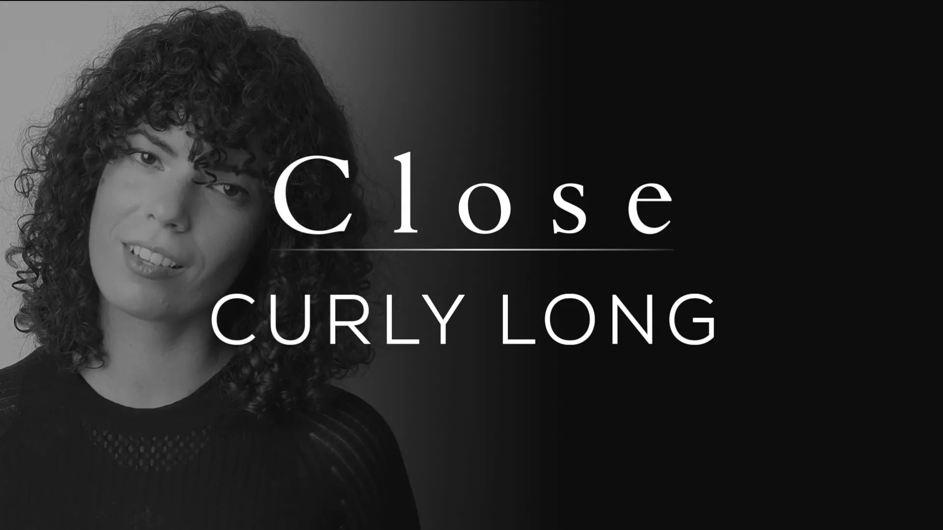 Női hajvágás CURLY LONG