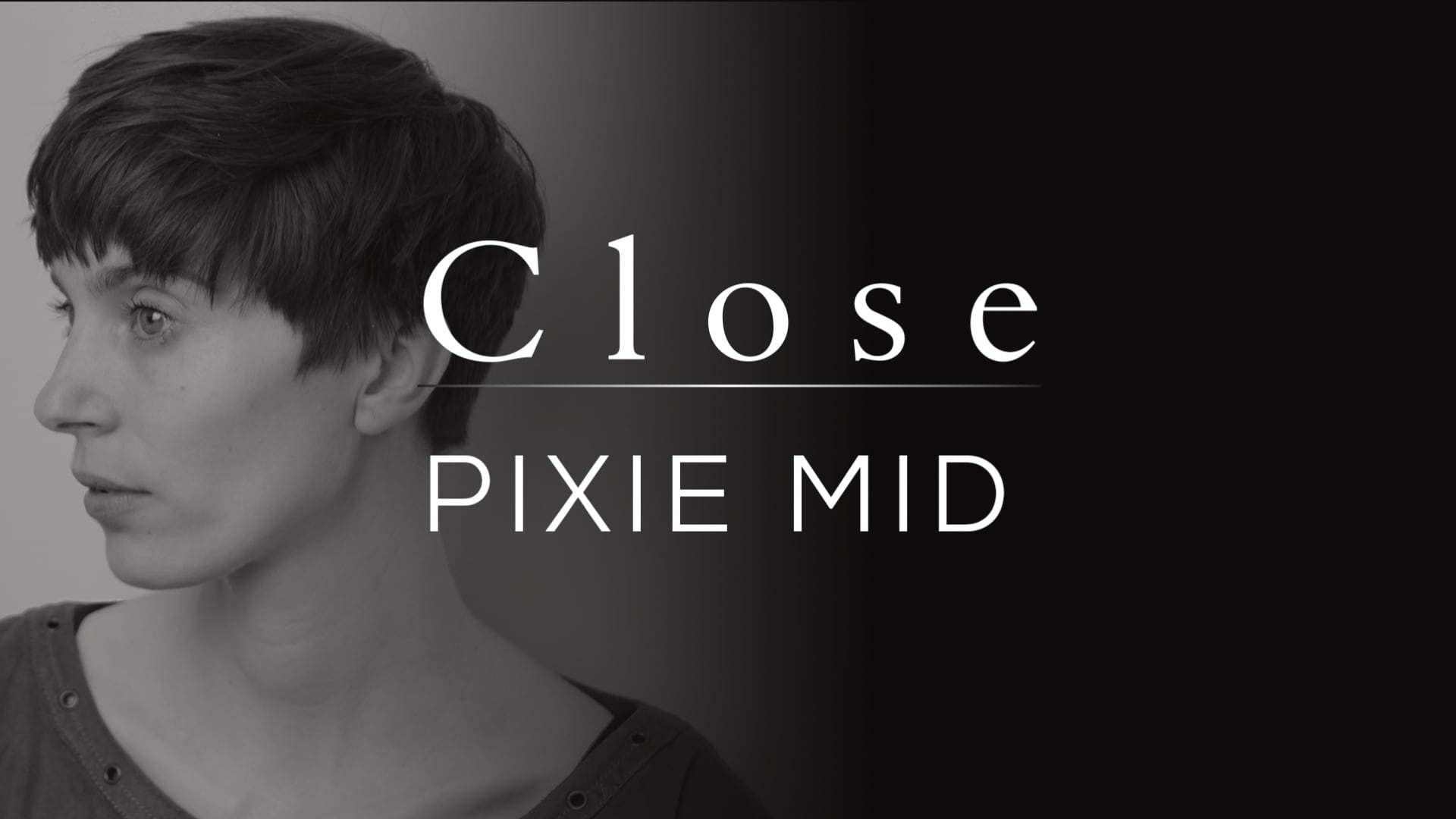 Női hajvágás PIXIE MID
