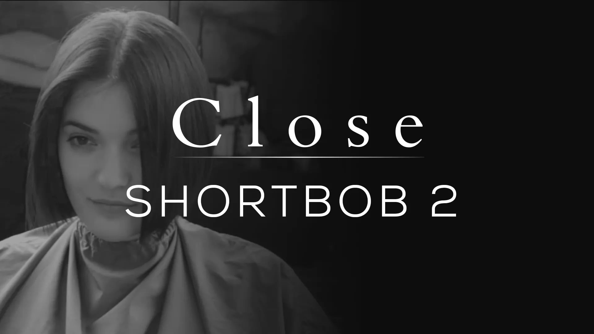 Női hajvágás SHORTBOB állig érő, liftezett