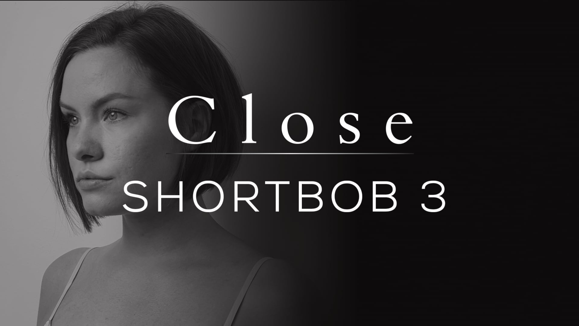 Női hajvágás SHORTBOB arccsontig érő