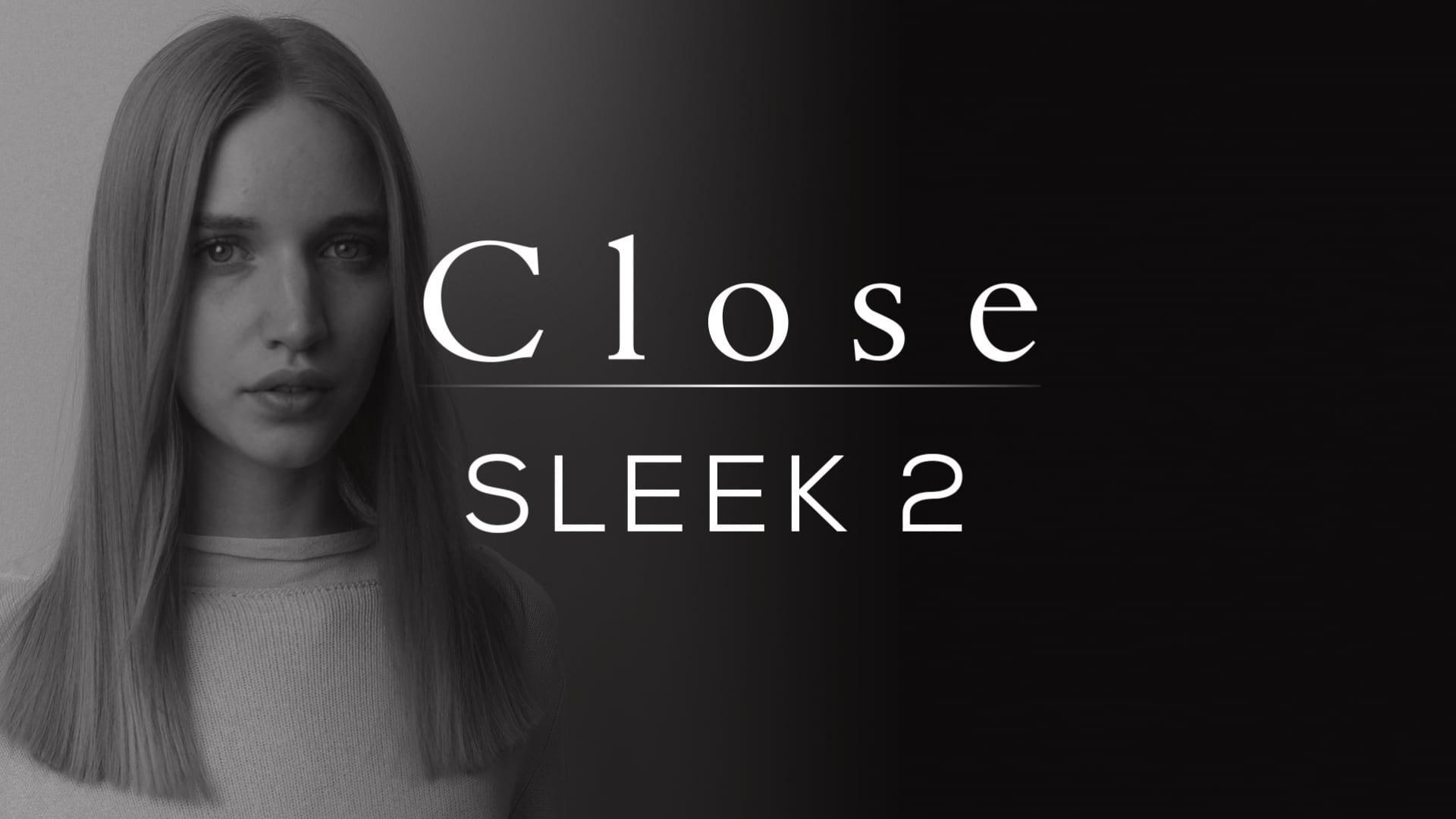 Női hajvágás SLEEK U-alakú